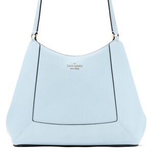 New Kate Spade Lena Large Triple Compartment Shoulder Bag Crisp Sky